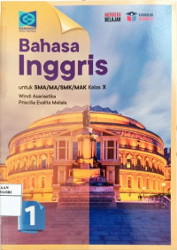 Image of Bahasa Inggris Pendamping SMA Kelas X