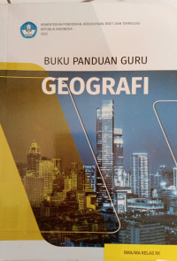 Buku Panduan Guru Geografi XII