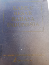 Kamus Besar Bahasa Indonesia