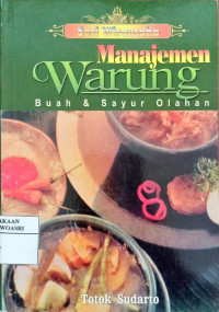 Manajemen Warung Buah & Sayur Olahan