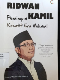 Image of Ridwan Kamil Pemimpin Kreatif Era Milelial
